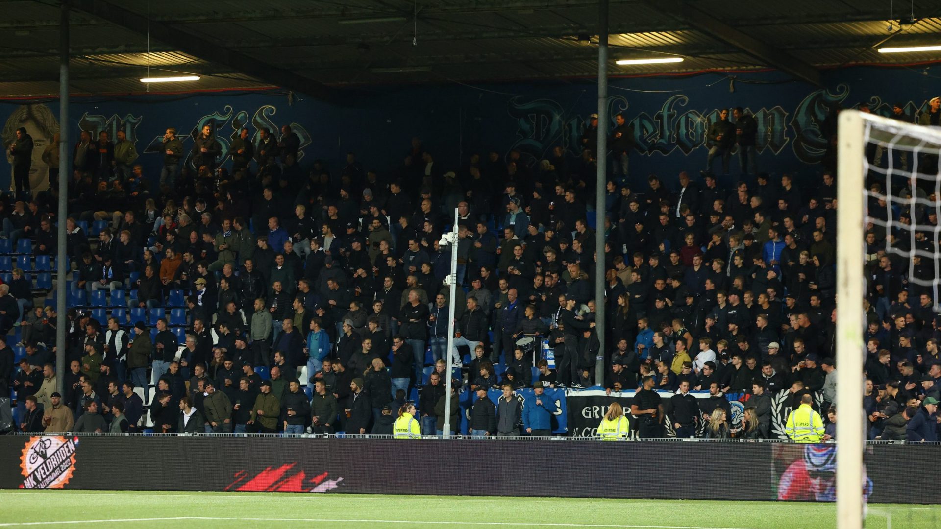 Den Bosch, 15-10-2021 , Stadium De Vliert , season 2021 / 2022 , Dutch Football Keuken Kampioen Divisie. FC Den Bosch supporters during the match Den Bosch - Almere City