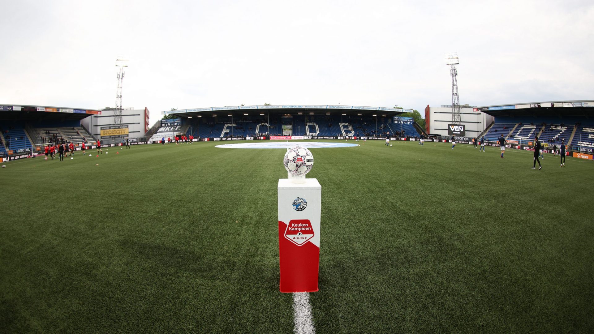 DEN BOSCH , 12-05-2023 , Stadium De Vliert ,  season 2022 / 2023 , Dutch football Keuken Kampioen Divisie. stadium overview before the match FC Den Bosch - Almere City FC