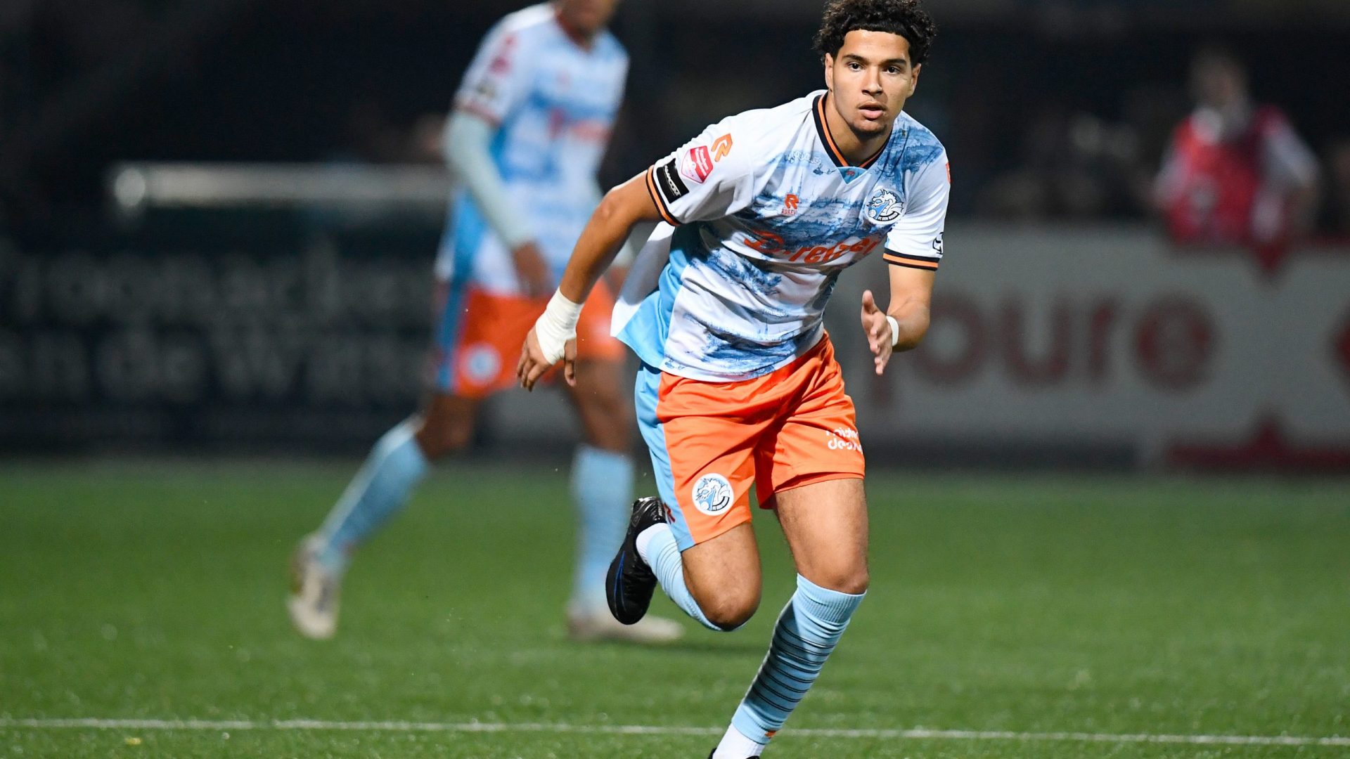 LEEUWARDEN, 09-09-2023, Cambuur Stadion, football, Dutch Keuken Kampioen Divisie, season 2023 / 2024, Cambuur - Den Bosch, Den Bosch player Ilias Boumassaouidi